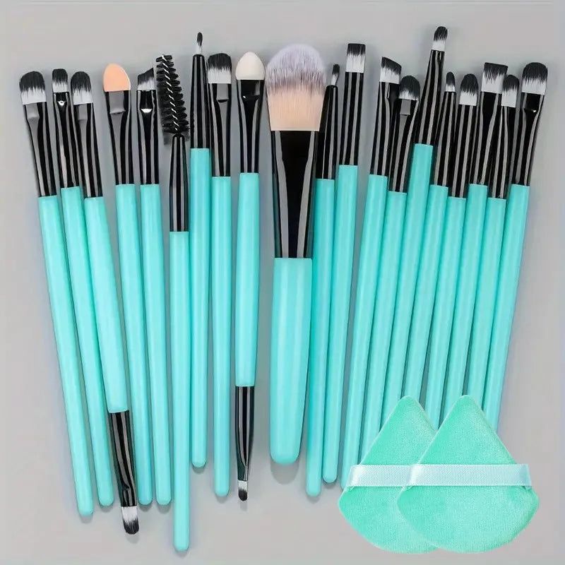 20-Piece Makeup Brush Set – Complete Cosmetic Brushes