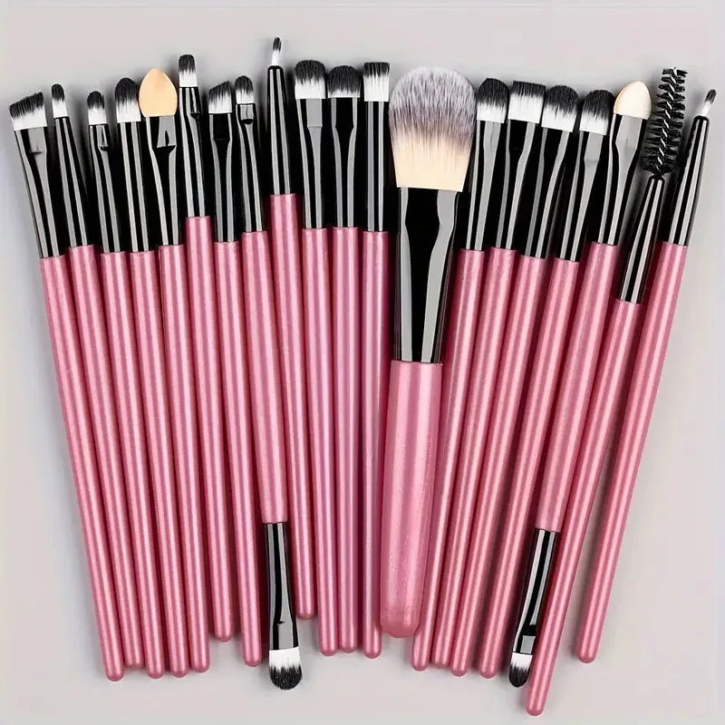 20-Piece Makeup Brush Set – Complete Cosmetic Brushes