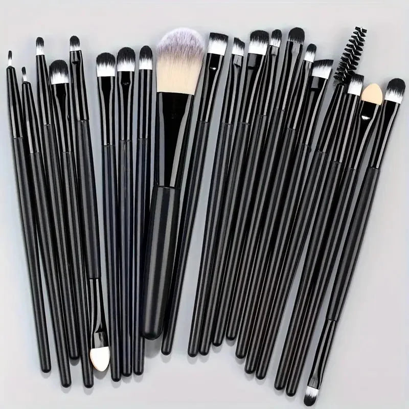 20-Piece Makeup Brush Set – Complete Cosmetic Brushes