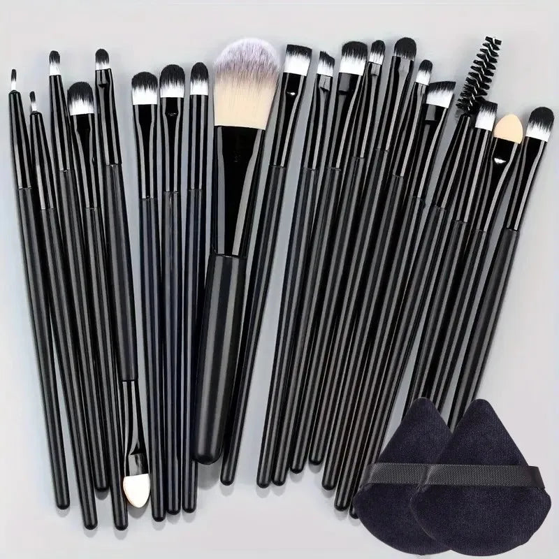 20-Piece Makeup Brush Set – Complete Cosmetic Brushes
