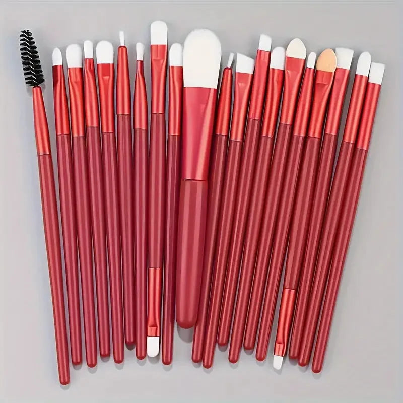 20-Piece Makeup Brush Set – Complete Cosmetic Brushes