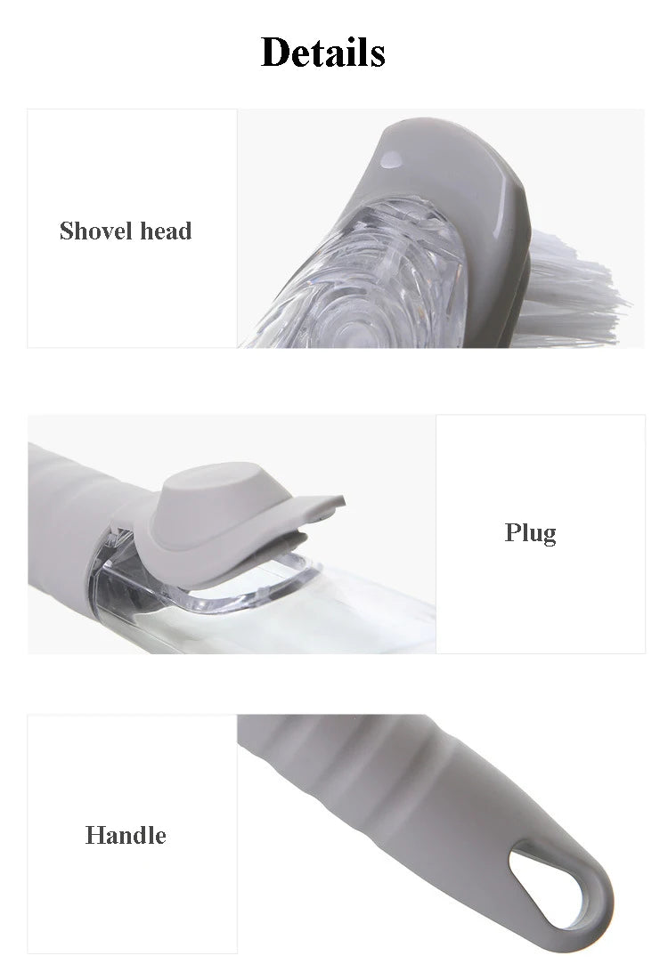 WIKHOSTAR 2-in-1 Kitchen Cleaning Brush