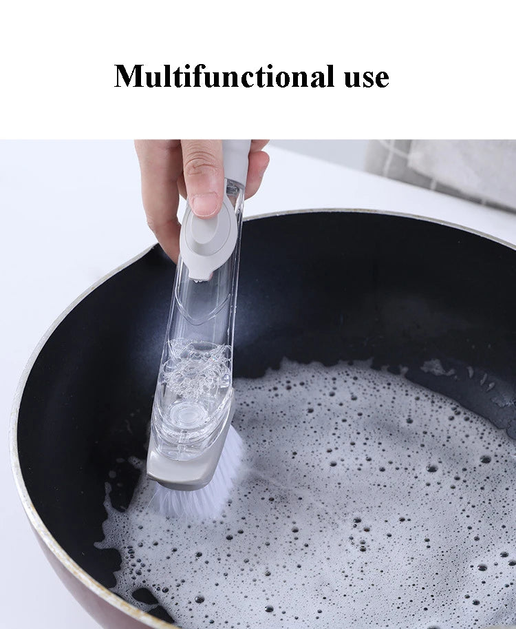 WIKHOSTAR 2-in-1 Kitchen Cleaning Brush