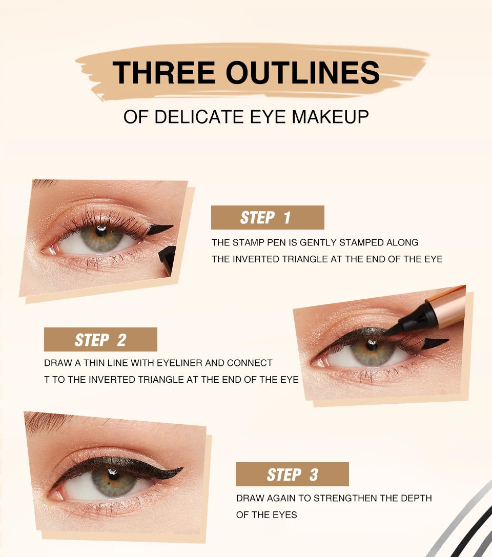 O.TWO.O Black Liquid Eyeliner Pen