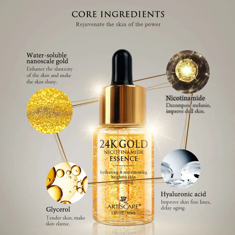 ARTISCARE 24K Gold Serum Set
