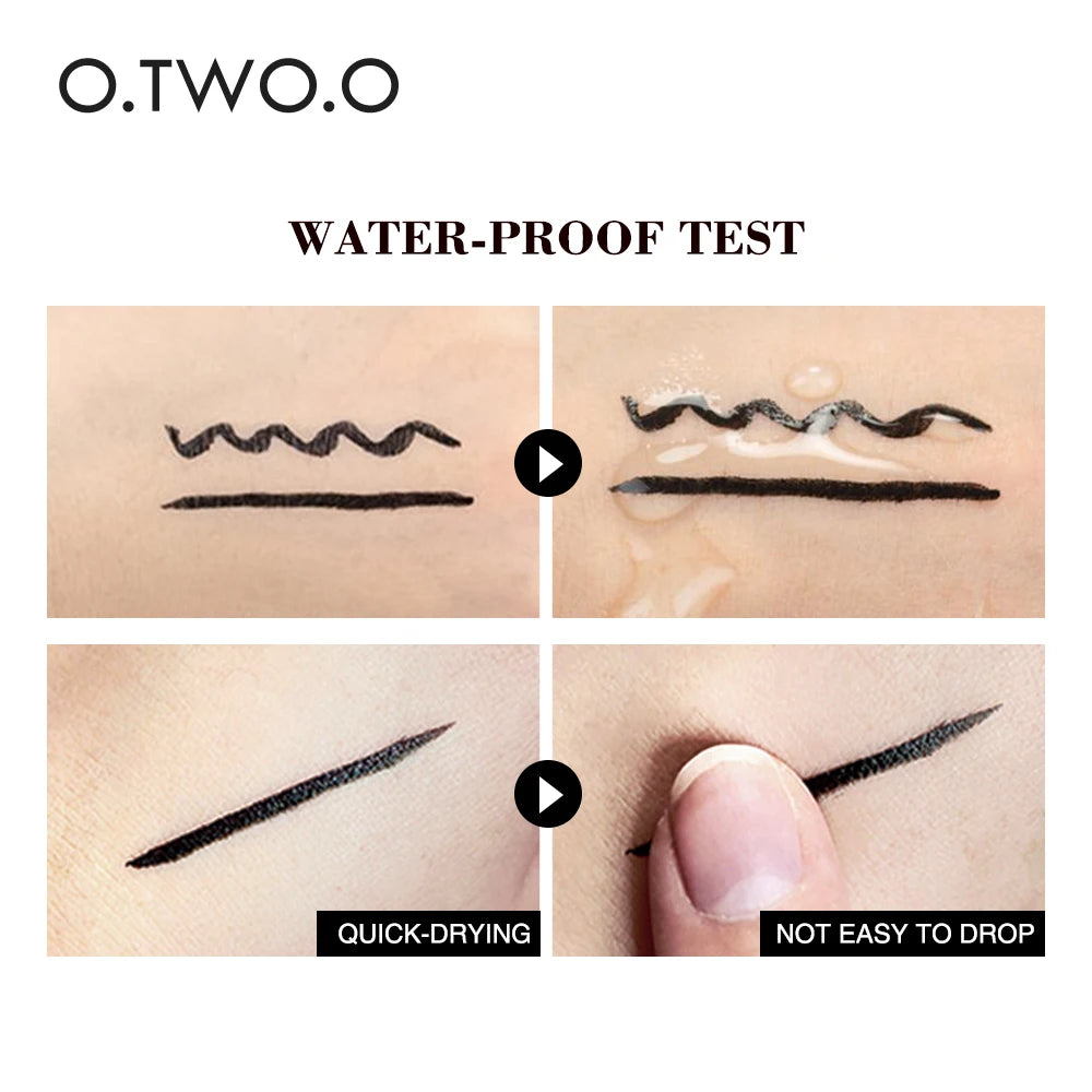 O.TWO.O Black Liquid Eyeliner Pen