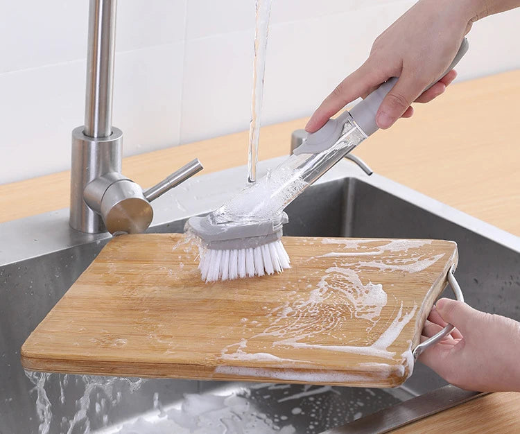 WIKHOSTAR 2-in-1 Kitchen Cleaning Brush