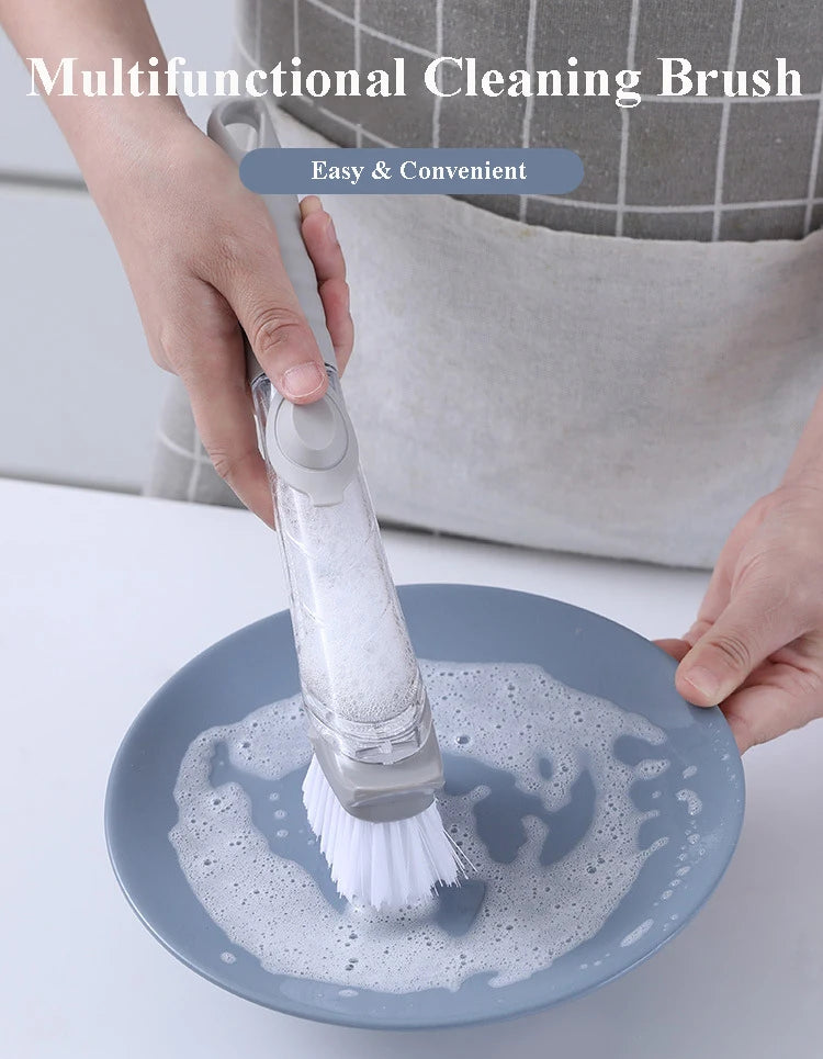 WIKHOSTAR 2-in-1 Kitchen Cleaning Brush