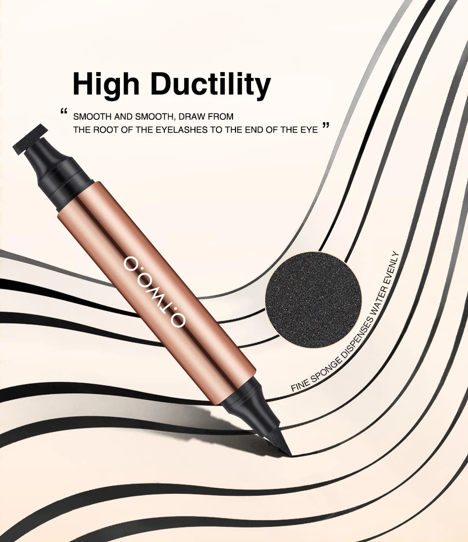 O.TWO.O Black Liquid Eyeliner Pen