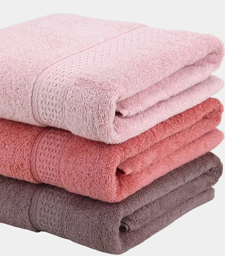 Large 100% Cotton Bath Towels (70x140cm)