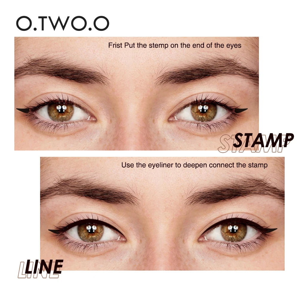 O.TWO.O Black Liquid Eyeliner Pen