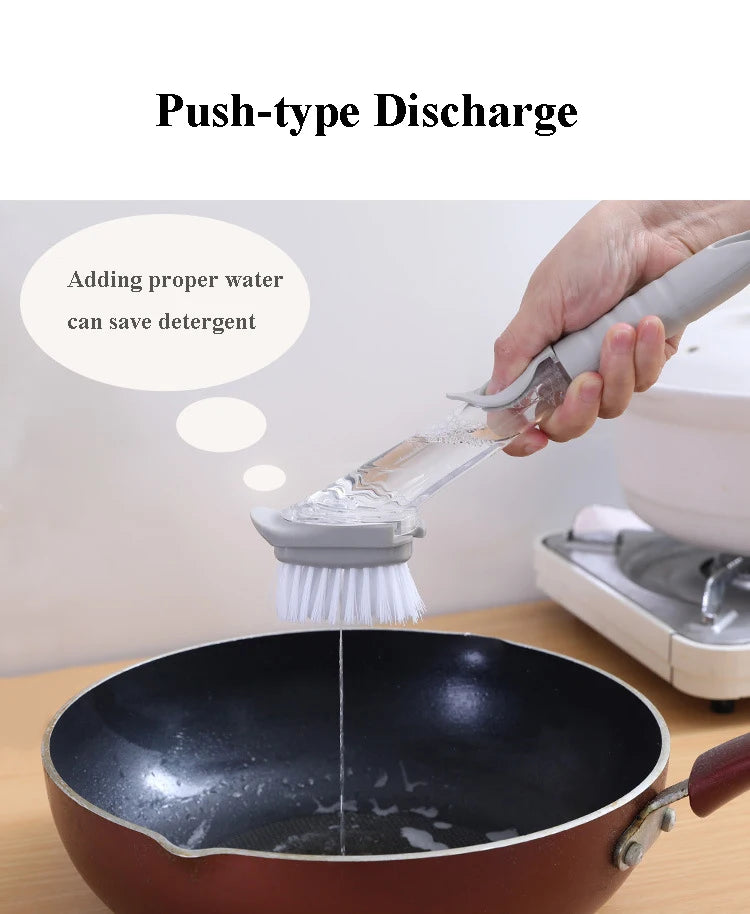 WIKHOSTAR 2-in-1 Kitchen Cleaning Brush