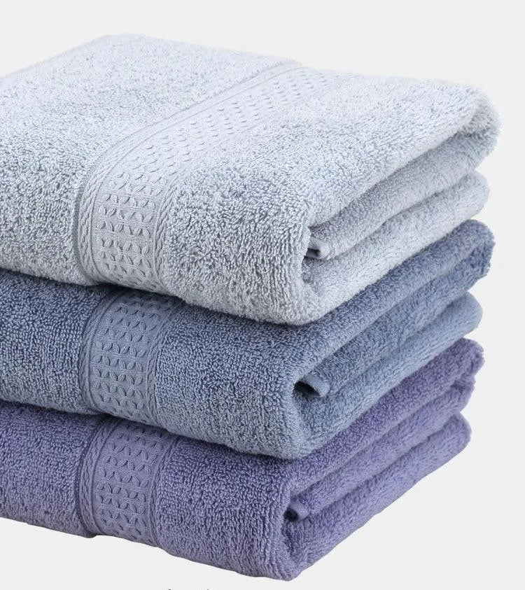 Large 100% Cotton Bath Towels (70x140cm)