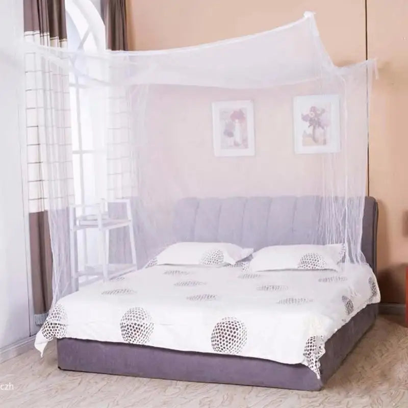 Portable And Easy To Install Single Opening Encrypted Mosquito Net, bedroom Mosquito Cover - Perfect For Bedrooms, Dormitories