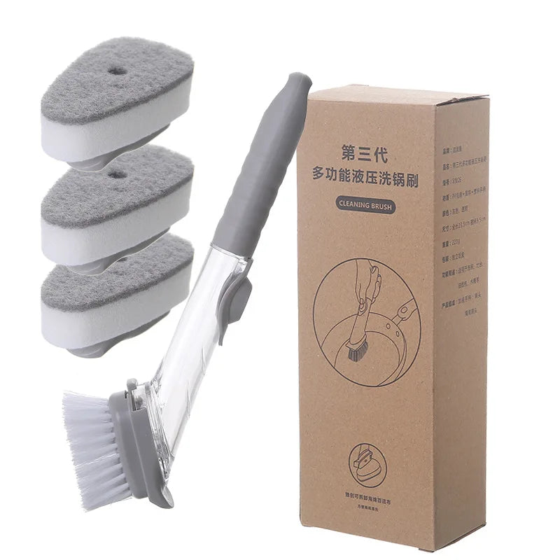 WIKHOSTAR 2-in-1 Kitchen Cleaning Brush