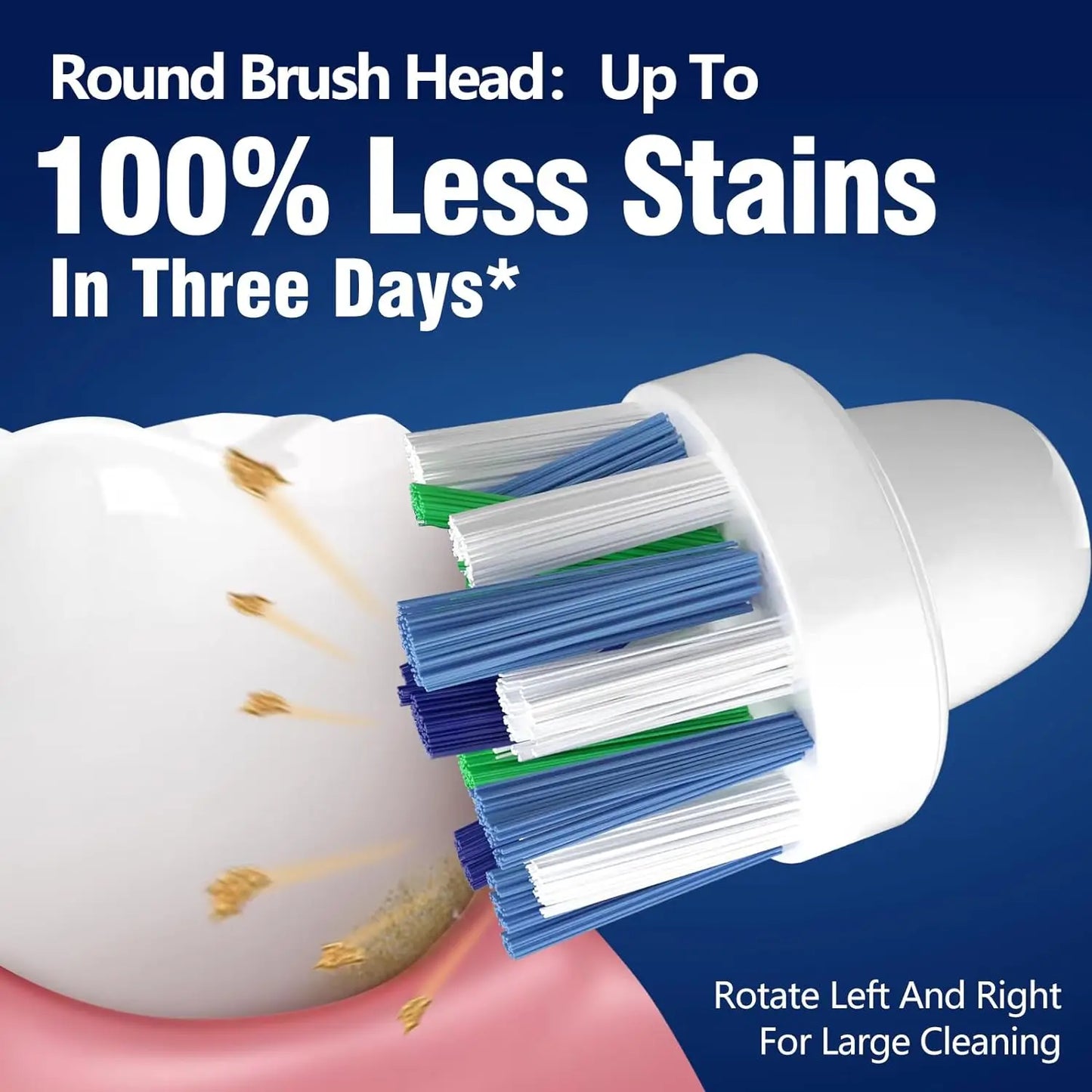 16/20PCS Brush Head nozzles for Oral B Electric Toothbrush Replacement Head Refill Sensitive Floss Cross Action (Not for iO)