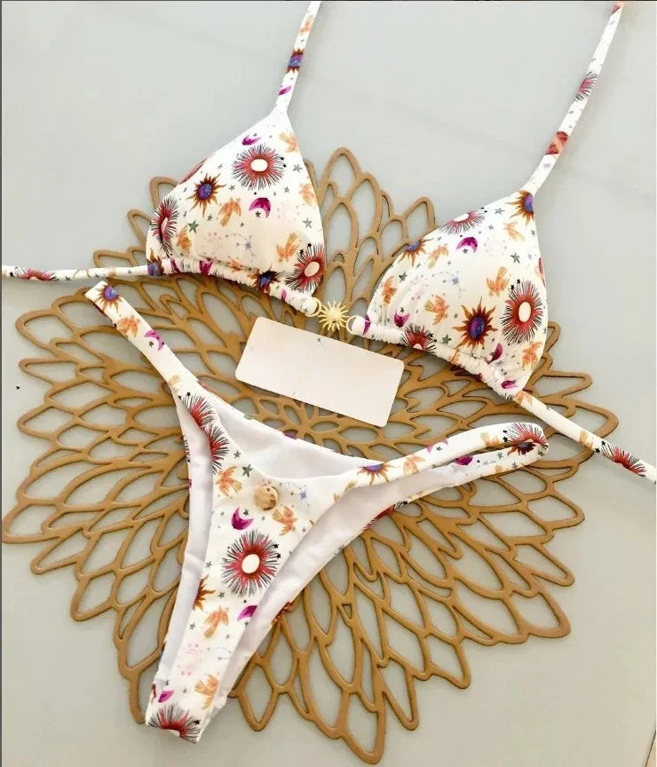Summer Print Sexy Bikini