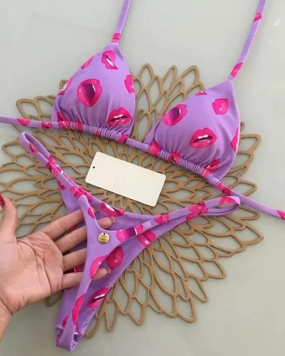 Summer Print Sexy Bikini
