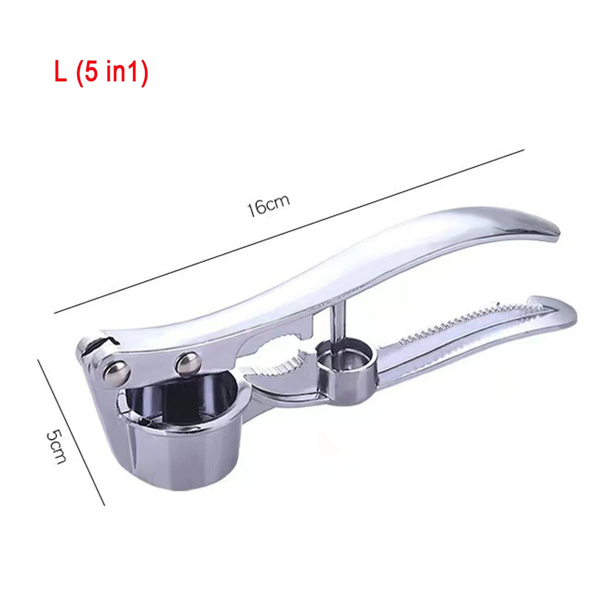 Stainless Steel Garlic & Ginger Press