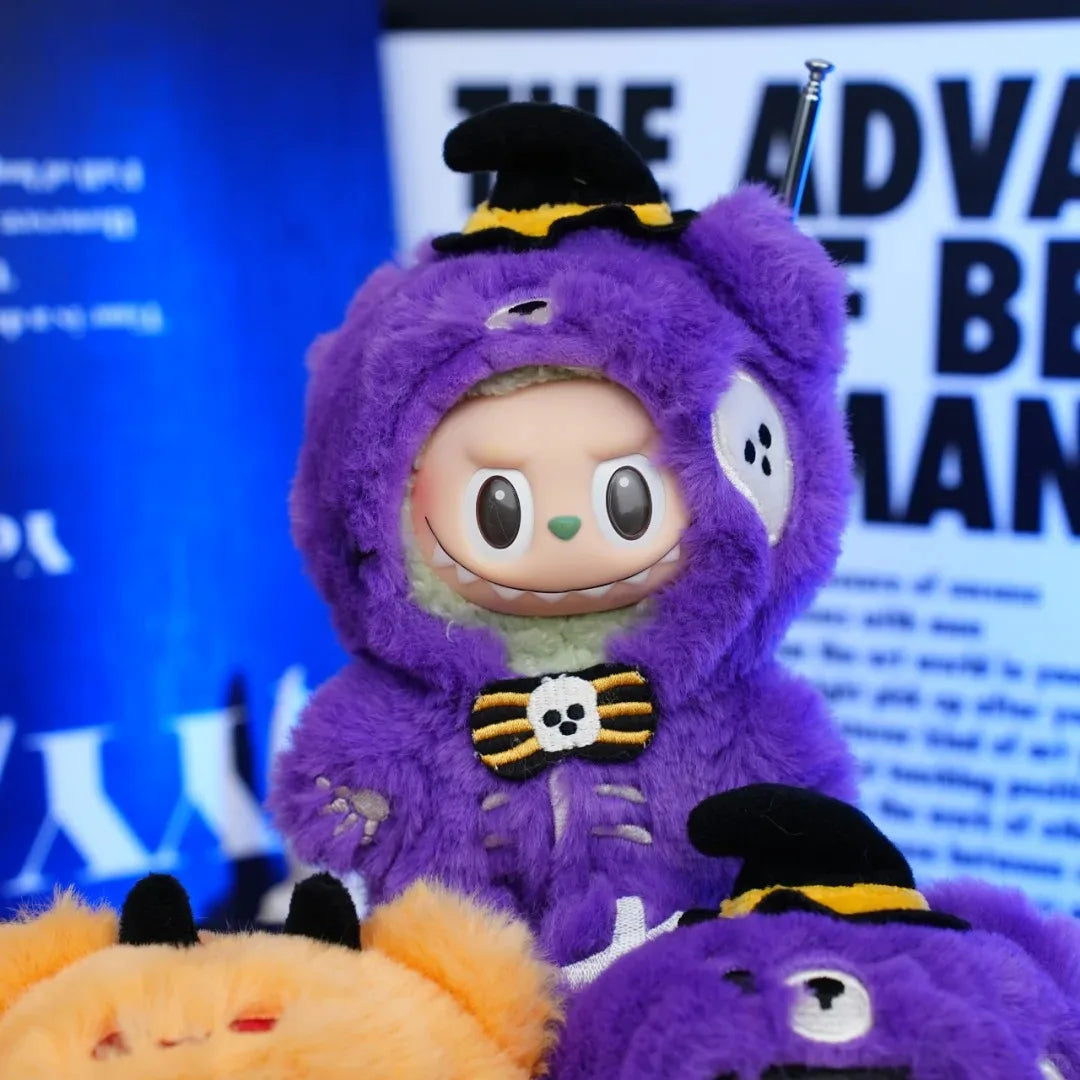 Labubu 3.0 Pumpkin Doll Clothes – Halloween Outfit for 15/17cm Dolls