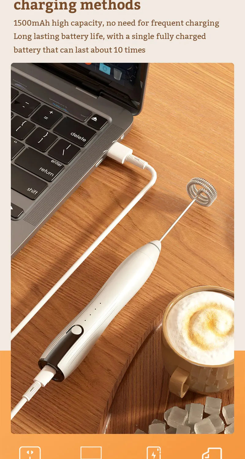 Handheld Electric Milk Frother
