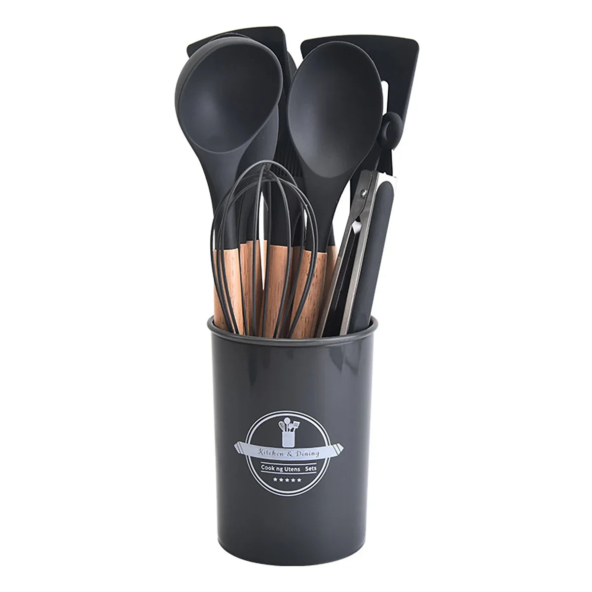 Silicone Kitchen Utensils Set (12pcs)