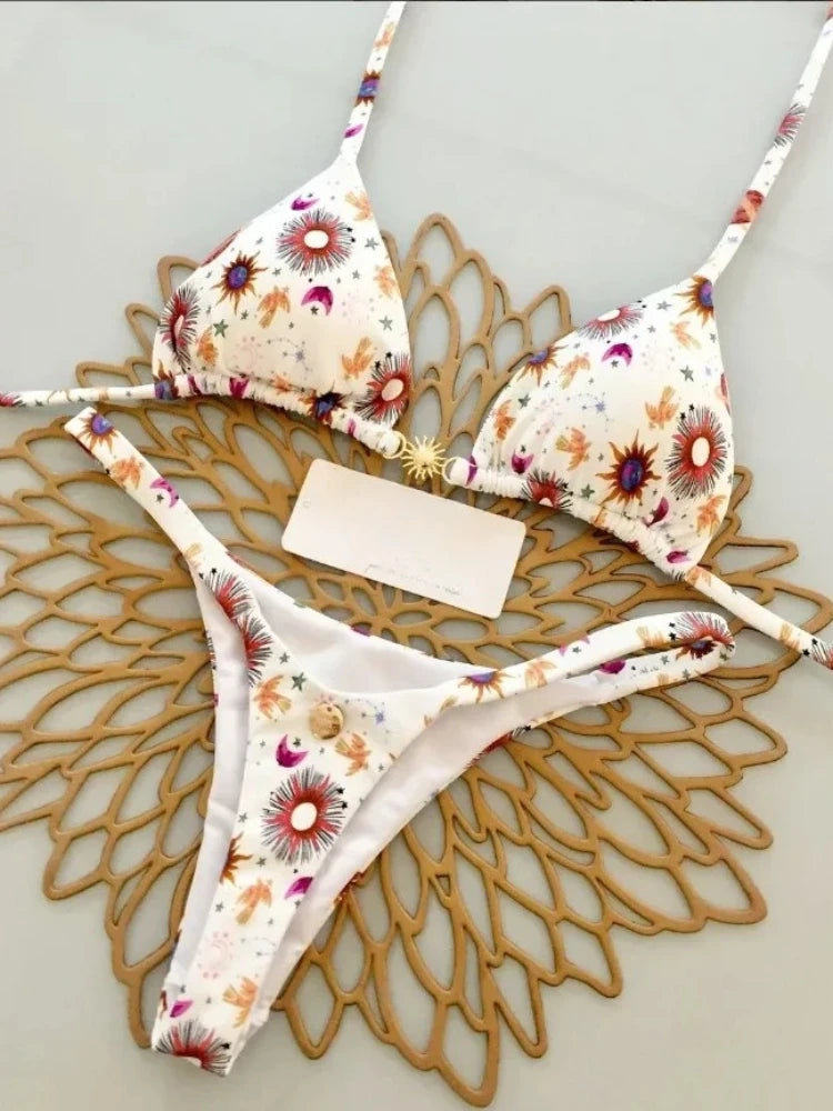 Summer Print Sexy Bikini