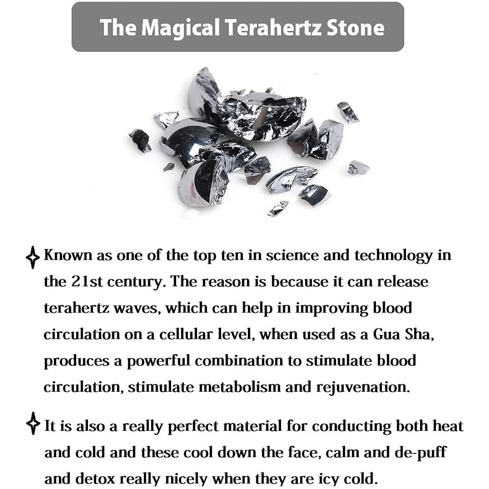 Terahertz Facial Massager & Gua Sha Tool