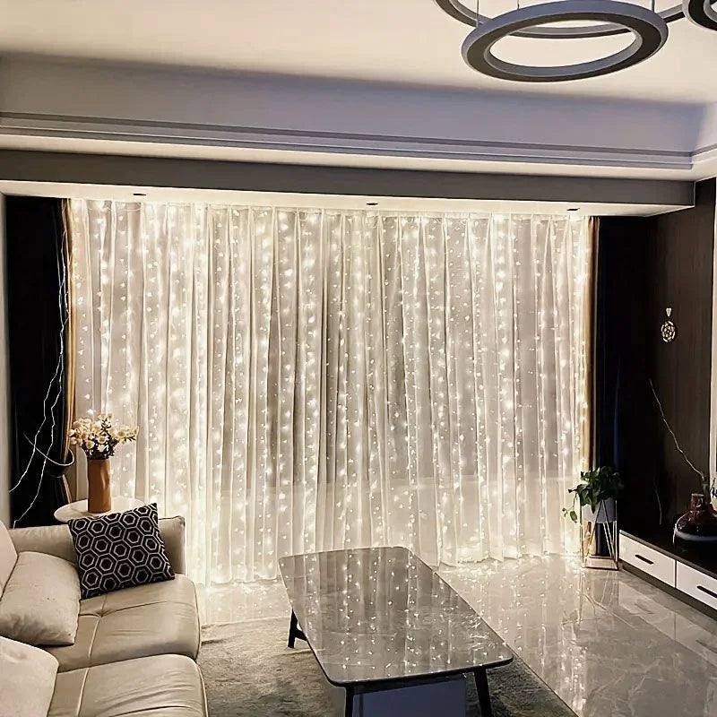 LED Curtain Lights with Remote Control – Versatile Home & Event Decor