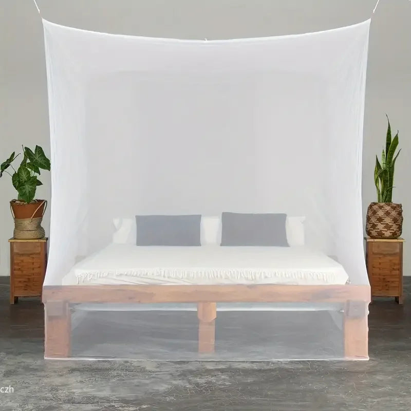 Portable And Easy To Install Single Opening Encrypted Mosquito Net, bedroom Mosquito Cover - Perfect For Bedrooms, Dormitories