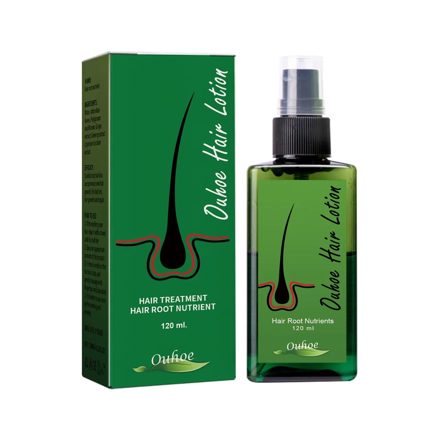 Hair Growth Spray Anti Hair Loss Treatment.