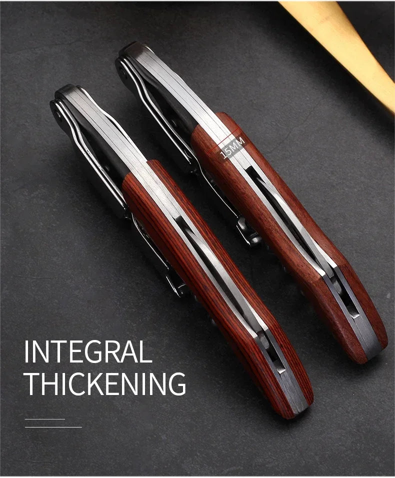 Wood Handle Corkscrew Wine Opener Gift Set