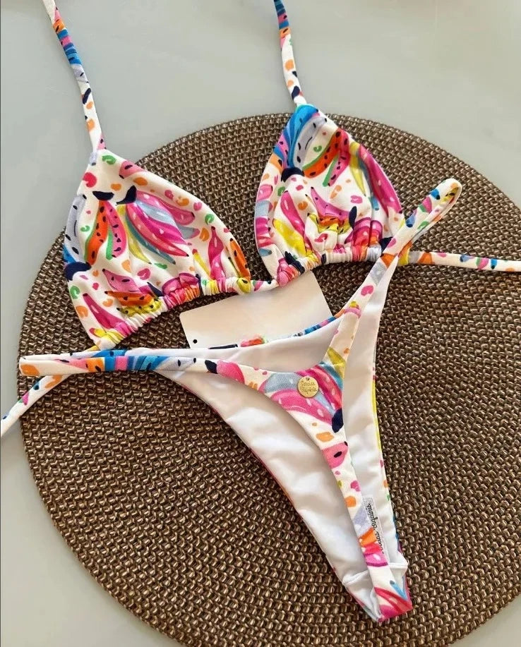 Summer Print Sexy Bikini