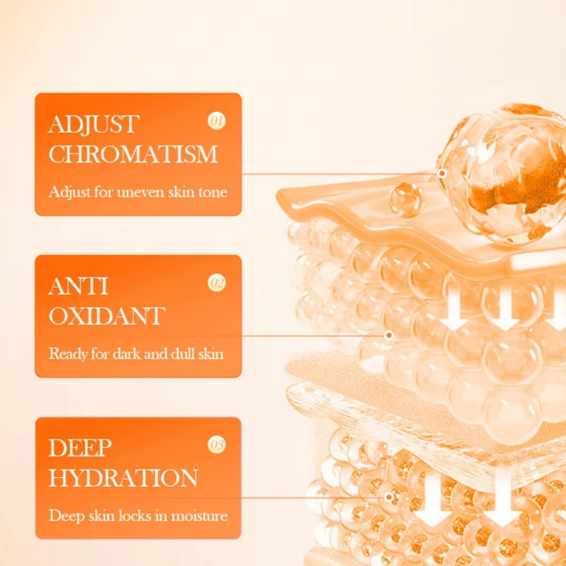 SADOER Vitamin C Face Cream – Brighten, Hydrate & Firm Your Skin