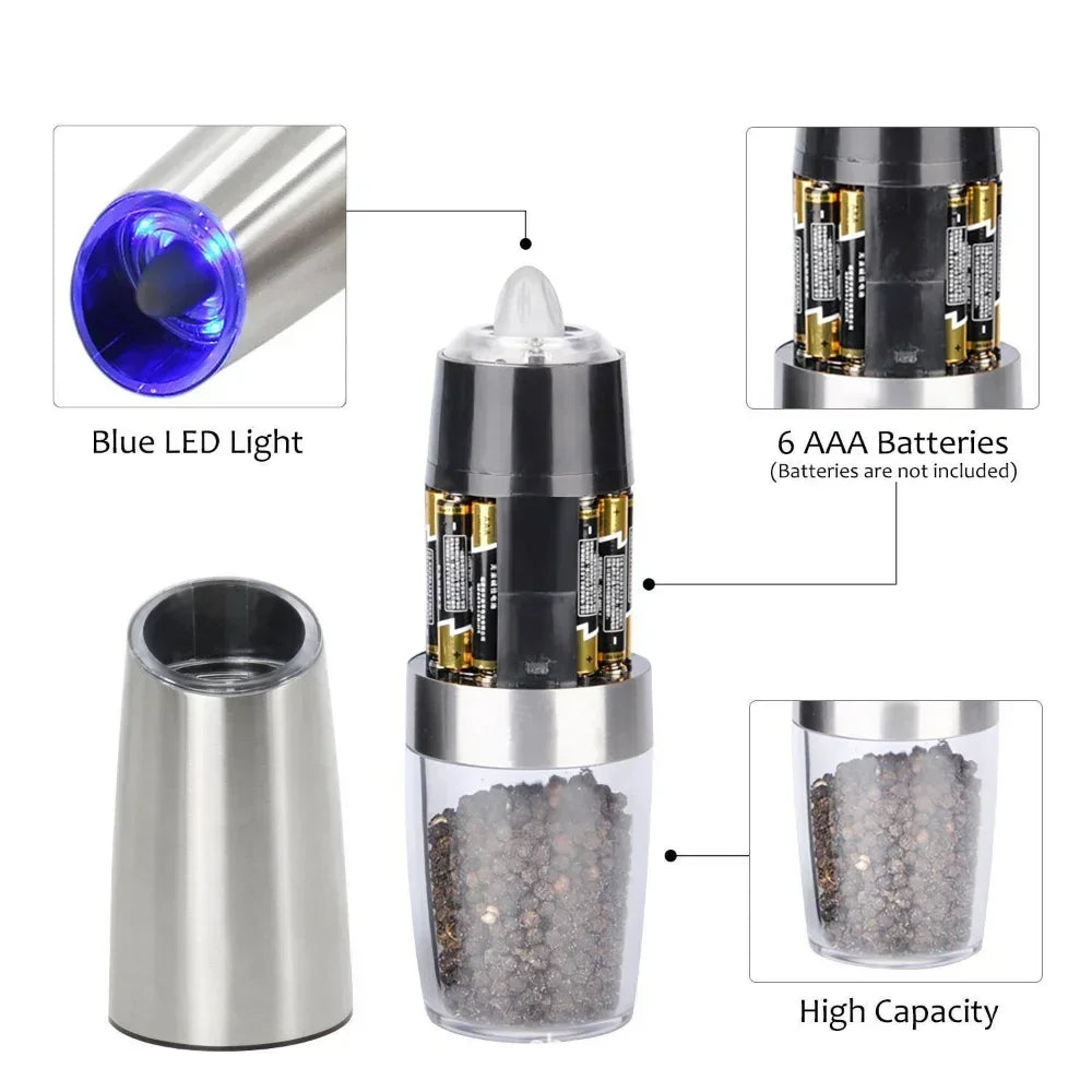 Automatic Electric Salt & Pepper Grinder