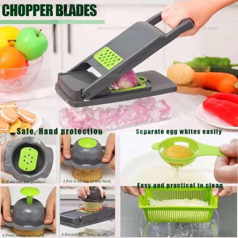 Kitchen Vegetable Cutter & Shredder