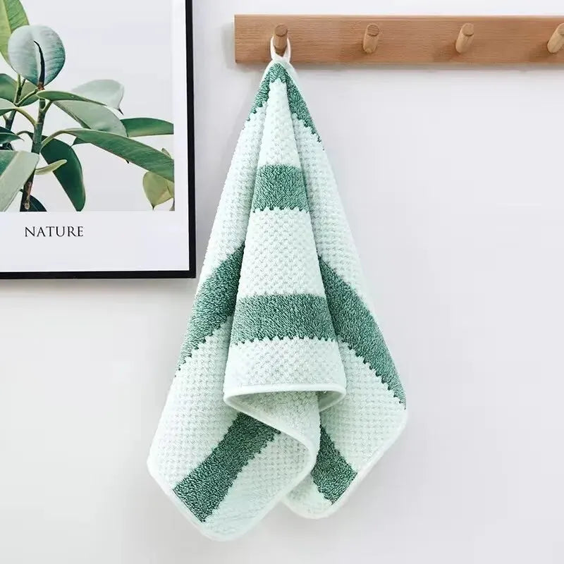 Cotton Bath Towel & Washcloth