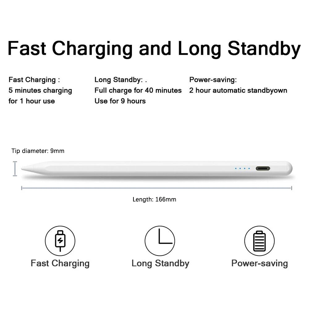 Universal Stylus Pen For Android IOS Capacitive Screen Touch Pen For iPad Apple Pencil For Huawei Xiaomi Samsung Tablet Pen