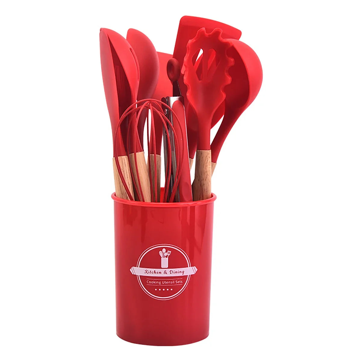 Silicone Kitchen Utensils Set (12pcs)