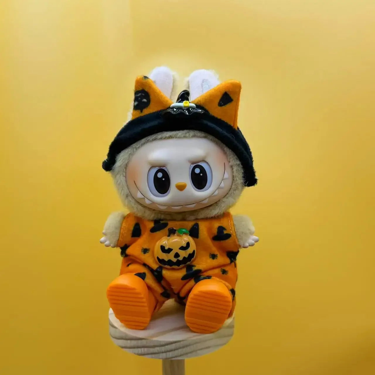 Labubu 3.0 Pumpkin Doll Clothes – Halloween Outfit for 15/17cm Dolls