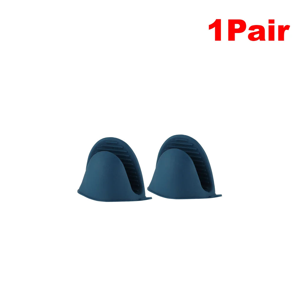 Heat Resistant Silicone Oven Mitts & Pot Holders