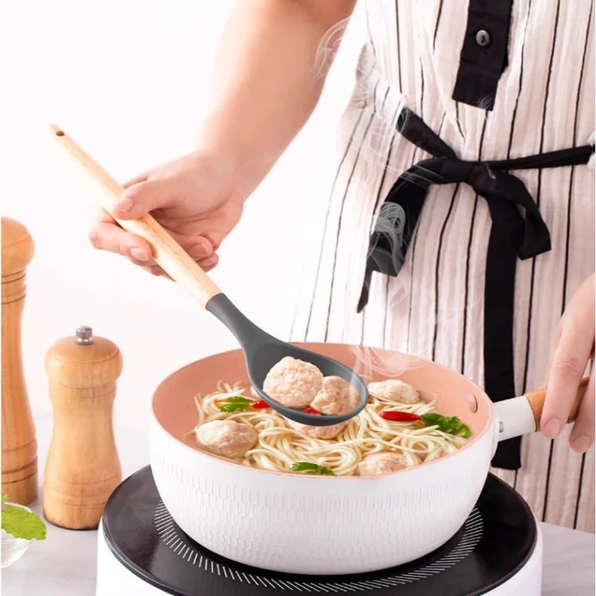 Silicone Kitchen Utensils Set (12pcs)