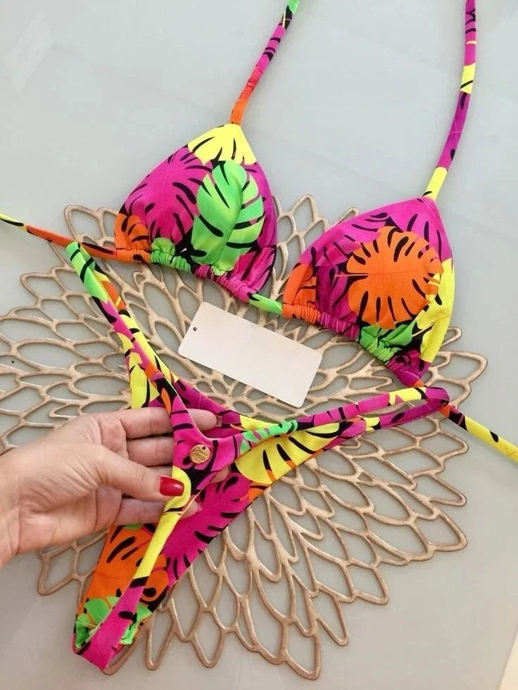 Summer Print Sexy Bikini