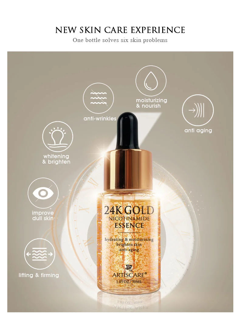 ARTISCARE 24K Gold Serum Set