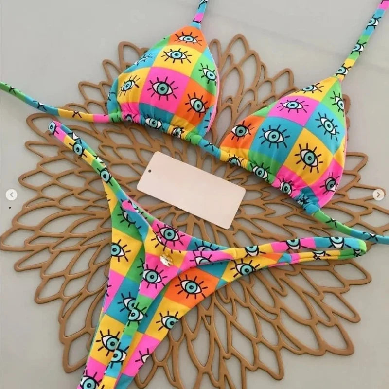 Summer Print Sexy Bikini