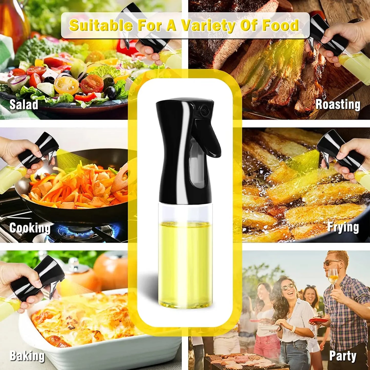 Oil Spray Bottle (200/300/500ml)