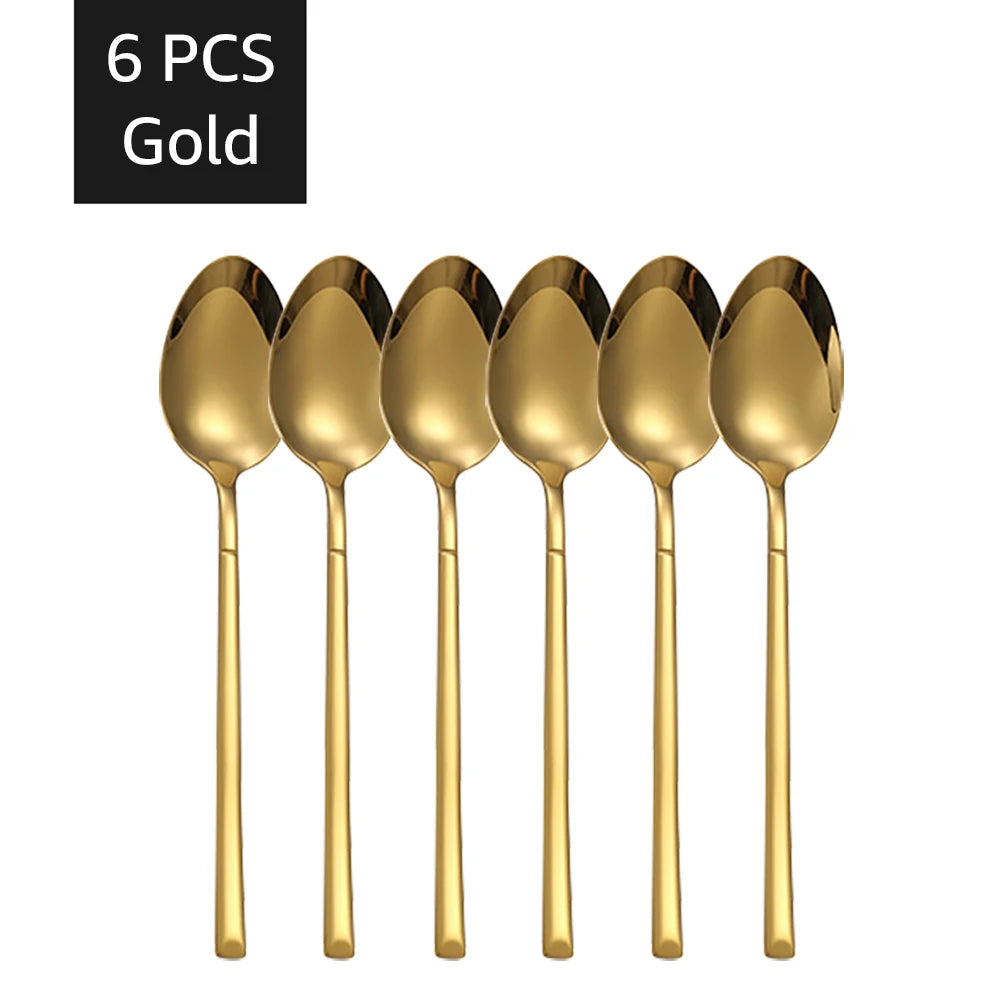 30-Piece Gold Tableware Set