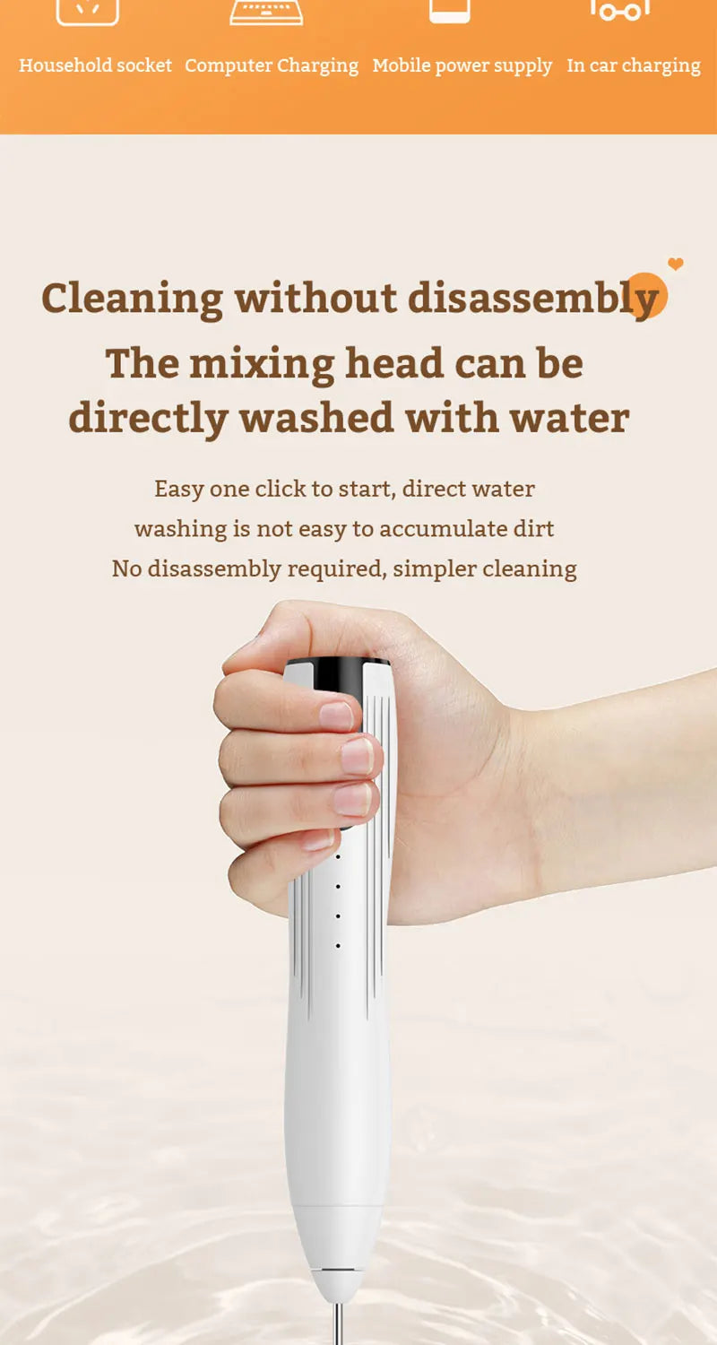 Handheld Electric Milk Frother