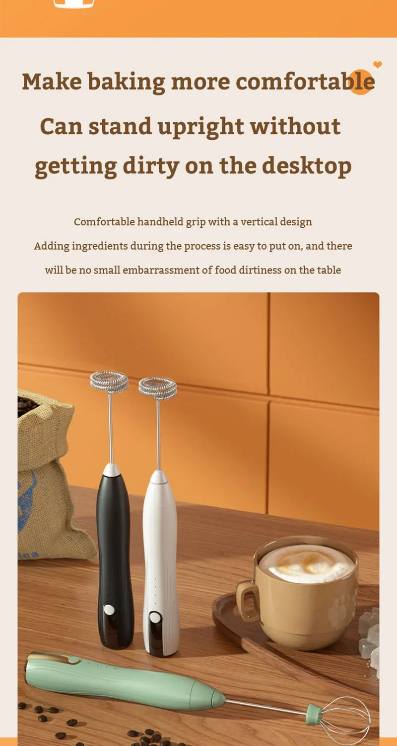 Handheld Electric Milk Frother