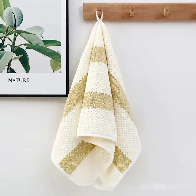 Cotton Bath Towel & Washcloth